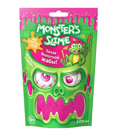 Слайм Monster's Slime - Болотная Жаба 