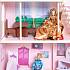 Кукольный дворец - Розовый сапфир, с 16 предметами мебели и текстилем  - миниатюра №13