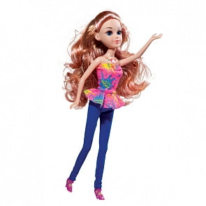 Интерактивная кукла Мария - Звезда Вечеринки, поет песню певицы Нюши Выше (Карапуз, 6518-RU)