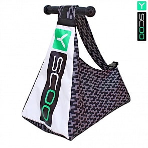 Сумка-чехол для 3-х колесного самоката Y-Scoo серо-черный Зиг-Заг (Y-Scoo, 6591RT)