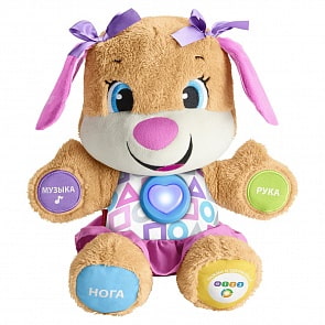 Игрушка Fisher-Price Первые слова – Сестричка Ученого Щенка (Mattel, FPP81)