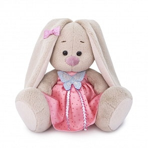 Мягкая игрушка - Зайка Ми в сарафане с бабочкой, малыш (Budi Basa, SidX-314)