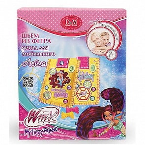 Набор шьем из фетра - чехол для телефона «Лейла Winx Club» (Docha&Mama, 53905)