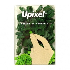 Пиксели маленькие WY-P002, цвет темно-зеленый (Upixel, 80137U)