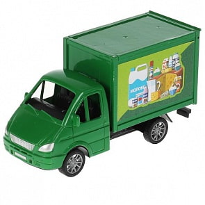 Модель Продукты ГАЗель 3302 15 см багажник открываеся пластиковая инерционная (Технопарк, 2004A076-1R)