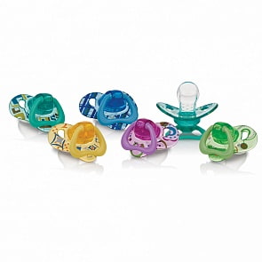 Соска-пустышка силиконовая, 6+ (Nuby, NT67535MOSN)