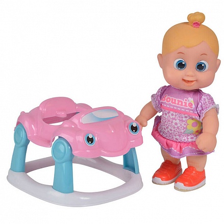 Кукла Бони из серии Bouncin' Babies 16 см., с машиной, дисплей 