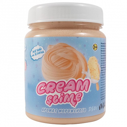 Cream-slime с ароматом мороженого, 250 грамм 