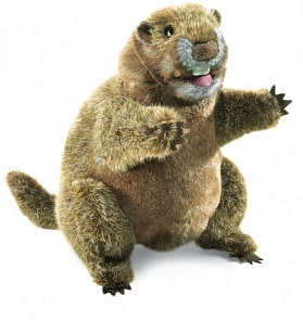 Мягкая игрушка - Сурок, 25 см (Folkmanis, 3034)