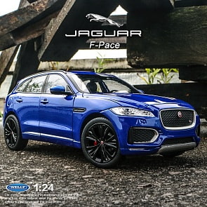 Модель машины Jaguar F-Pace, 1:24 (Welly, 24070) Модель машины Jaguar F-Pace, 1:24 (Welly, 24070)