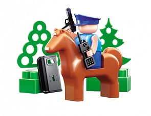 Конструктор Полиция - Конная полиция (Bauer, 627 БАУЕР)