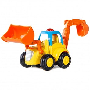 Музыкальная машинка - Бульдозер (Азбукварик, 4630027291219)
