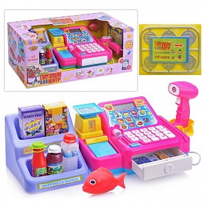 Кассовый аппарат - Торговый центр, 15 деталей (Yako Toys, M7447-2)