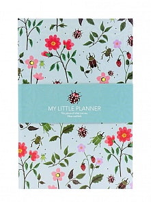 Планнер - Жучки с цветочками, формат А5, голубой (МихиМихи, MM03621)