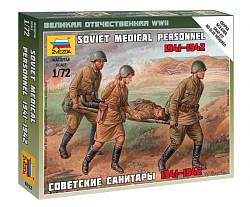 Модель сборная - Советские санитары 1941 – 1942 (Звезда, 6152з) - миниатюра