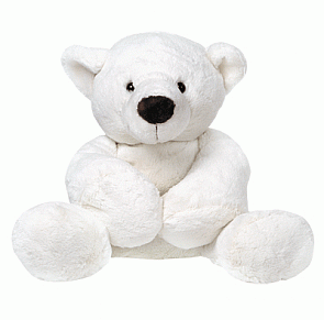 Медведь белый, лежачий, 48см (Gulliver, 7-43060-1)