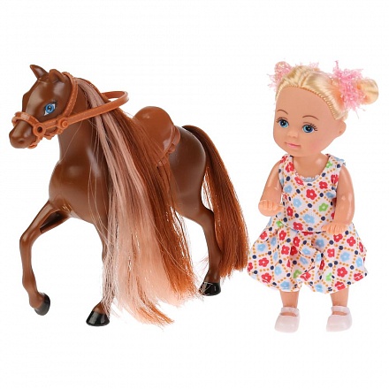 Кукла с лошадкой и аксессуарами  