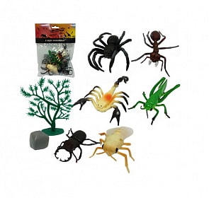 Набор фигурок из серии В мире животных – Насекомые, 10 шт. (1toy, Т53857)