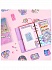 Планер My Diary Rainbow со сменными блоками в розовой обложке, формат А6  - миниатюра №2