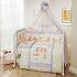 Комплект постельного белья для детей - Ника, лиловый  - миниатюра №1