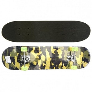 Скейтборд Military размер 79 х 20 см, полиуретановые колеса (3108-3sim)