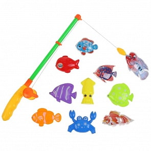 Рыбалка Три кота 11 предметов (Играем вместе, Q333-H19003-R)