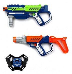 Игровой делюкс набор Lazer Mad: 2 бластера, 2 мишени, 2 держателя и 4 модуля (Silverlit, 86848)