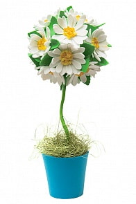 Набор для творчества - Топиарий малый – Ромашки (Волшебная мастерская, ТПМ-04)