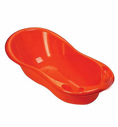 Ванночка детская, 100 см, оранжевая 