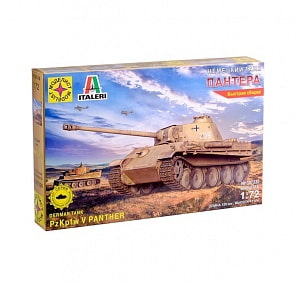 Модель сборная - Немецкий танк Пантера, 1:72 (Моделист, 307220)
