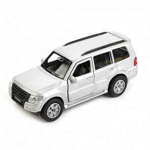 Металлическая инерционная модель - Mitsubishi Pajero, микс 12 см., Технопарк, SB-17-61-MP(N)-WB