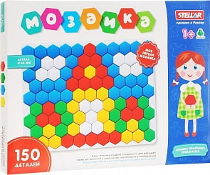 Мозаика, диаметр детали 4 см, 150 деталей (Stellar, 01042-no)