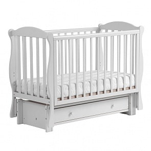 Кровать маятниковая продольная КУБАНОЧКА БИ 42.3 Кубаночка-6 (белый)