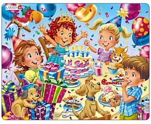 Пазл - День Рождения, 20 деталей (Larsen, US40k)