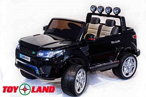 Электромобиль Джип Range Rover ХМХ 601 4х4 10А, черный краска, свет и звук (ToyLand, XMX601_4*4_черный)