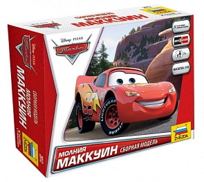 Сборная модель из серии Тачки Дисней – Маккуин (Звезда, 2012)