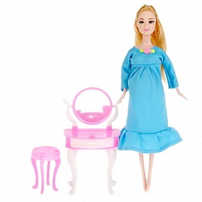 Кукла беременная с аксессуарами (M198-H43319) (ассортимент)