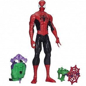 Фигурка Человека Паука с амуницией серии Титаны, Spider Man (Hasbro, A8343H)