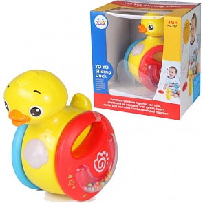 Игрушка - Утка-неваляшка музыкальная (Huile, Y61188)