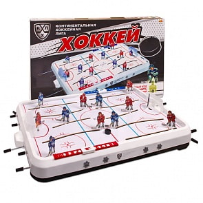 Игра настольная - Хоккей КХЛ (Омский завод электротоваров, ОМ-48200KHL) Игра настольная - Хоккей КХЛ (Омский завод электротоваров, ОМ-48200KHL)