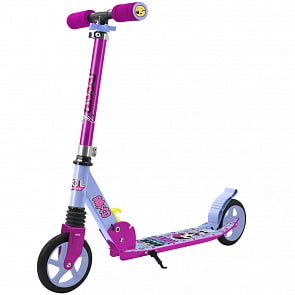 Самокат 2-х колесный складной - LOL, колеса PU 145 мм (1Toy, Т17015)