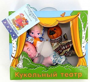 Кукольный театр - Машенька и медведь (Кудесники, СИ-694)