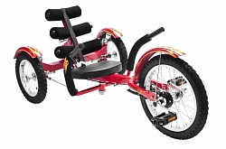 Трехколесный круизер - Mobito Triton TRI-201R, красный (Mobo, 9455-TRI-201R) - миниатюра