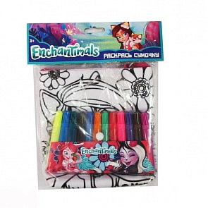 Набор для творчества. Раскрась сумку - Enchantimals (Centrum, 88552-no)