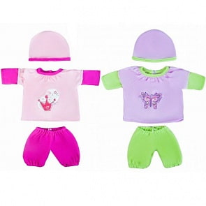Одежда для куклы 30 см, кофточка, штанишки и шапочка (Mary Poppins, 452121)
