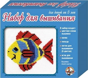 Вышивка. Рыбка (Десятое Королевство, 00312ДК)