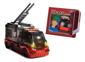 Игрушка - Пожарная машина с книжкой и пультом (Worx Toys, W 9112001veg)