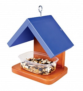 Кормушка для птиц своими руками (с синей крышей)  (Десятое королевство, 01640ДК)