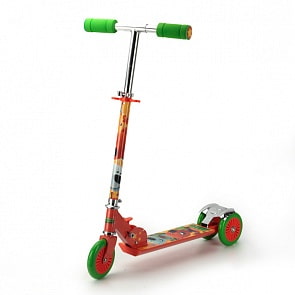 Складной трехколесный самокат Ми-Ми Мишки, рама - 50% алюминия, нагрузка до 50 кг (Next,  ST-ALU-2RW-MMMsim)