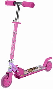 Двухколесный складной самокат LOL, свет (Navigator, Т14742)